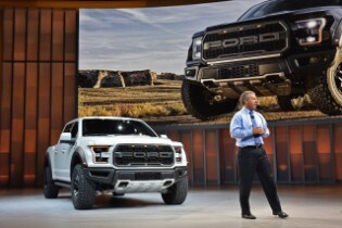 Joe Hinrichs introduces new Ford F-150 Raptor SuperCrew